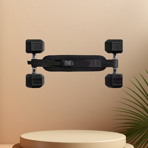 Gym Hip Thrust Belt for <b>Weights</b> <b>Dumbbells</b> Hip Thrust Pad Butt Training Band for Squats - Product Image 1