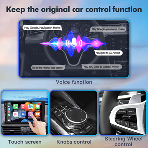 Adaptador STWEI 2 en 1 Mini de CarPlay y Android Auto con Cable a Inalámbrico, WiFi5 de 5GHz para Autos Originales con CarPlay/Auto con Cable - Product Image 5