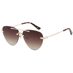 Gafas de Sol de Piloto Unisex, Lentes Degradadas sin Montura, 100% Protección UV, Protección Solar para Adultos - Product Image 6