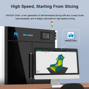 <span class=keywords><strong>Impresora</strong></span> <span class=keywords><strong>3D</strong></span> Industrial Mingda MD-1000D FDM de Gran Tamaño, 1000 mm, para Piezas Automotrices, Parachoques - Product Image 4