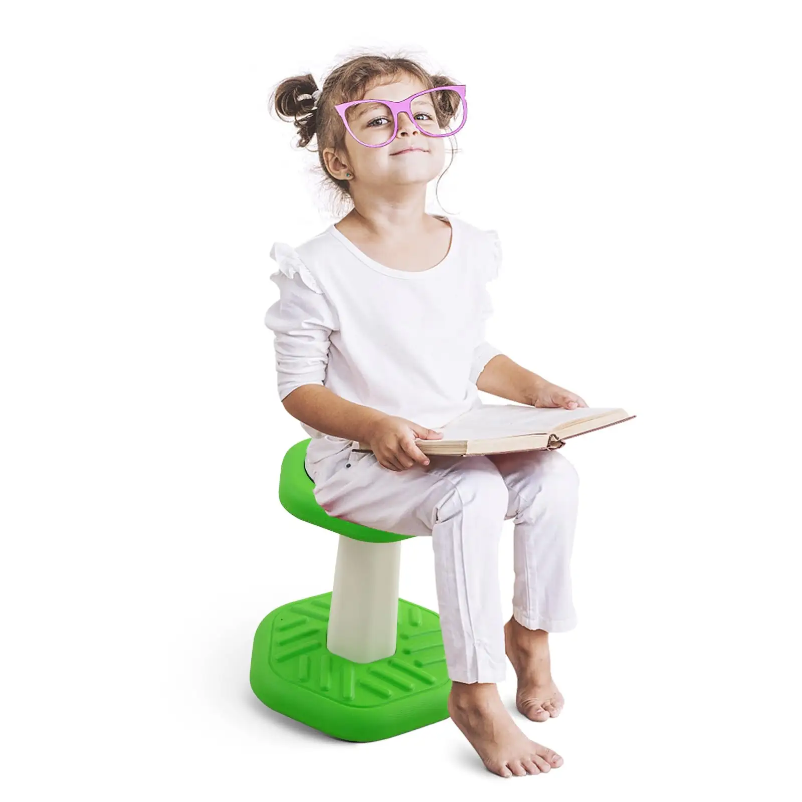 Silla oscilante para niños, asiento basculante para aula flexible para bebés, asiento para niños con autismo ADHD/ADD, taburete oscilante, juguetes sensoriales, silla oscilante activa