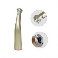 Pièce à main dentaire LED de haute qualité certifiée CE Classe II, turbine céramique électrique en acier avec spray 3 voies et bouton-poussoir