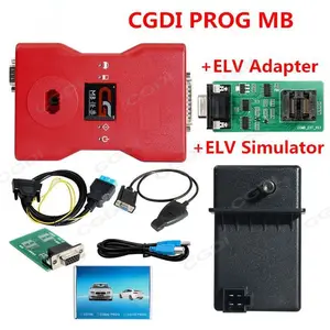 جهاز برمجة المفاتيح, جهاز برمجة المفاتيح يدعم جميع المفاتيح المفقودة CGDI Prog MB لمفتاح السيارة B-enz مع محول ELV/NEC