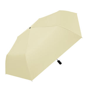 <span class=keywords><strong>Ombrello</strong></span> Ultraleggero Moderno Completamente <span class=keywords><strong>Automatico</strong></span> a Tre Pieghe, Antipioggia e Antisolare, Compatto e Portatile da Viaggio in Poliestere e Fibra di Vetro - Product Image 5