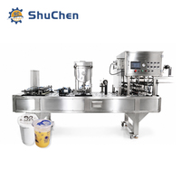 Machine de remplissage et de scellage automatique Shuchen pour sauces (caviar, mayonnaise, sauce aux haricots, sauce hoisin)