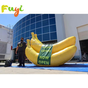 Custom Opblaasbare Fruit Promotie Model Gigantische Opblaasbare Fruit Model Levendige Opblaasbare Bananenballon - Product Image 2