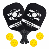 Raquette de pickleball Toprate 16 mm T700 en fibre de carbone ultralégère avec matériau alvéolé en PP, personnalisée pour les équipes de loisirs