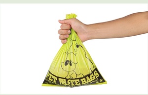 Nouveau sac à déjections pour animaux de compagnie 27*35, vente en gros, fabricant, sac de collecte personnalisé, biodégradable, compostable, dégradable, grand sac à crottes pour chien - Product Image 5
