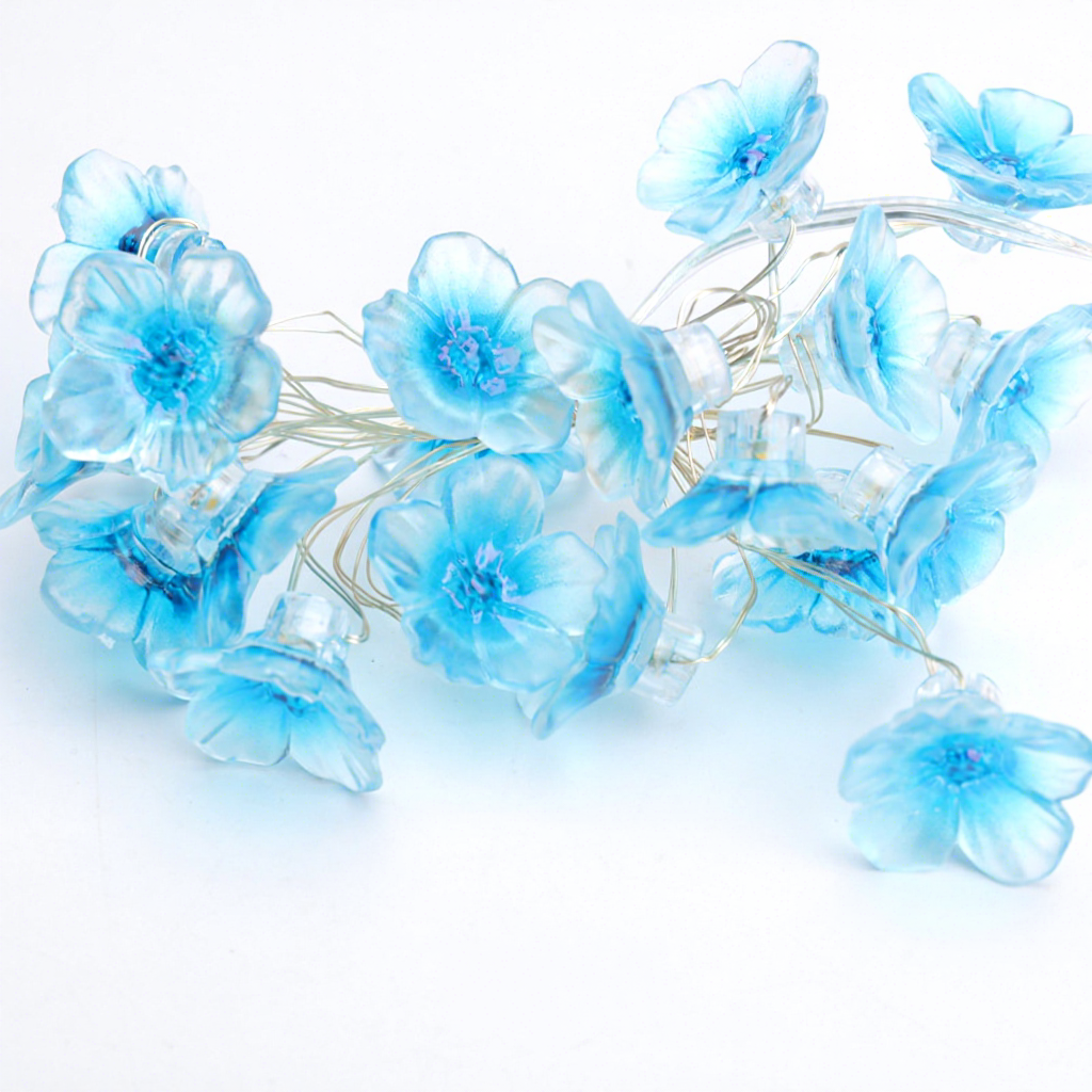 Blue [cherry blossoms]]