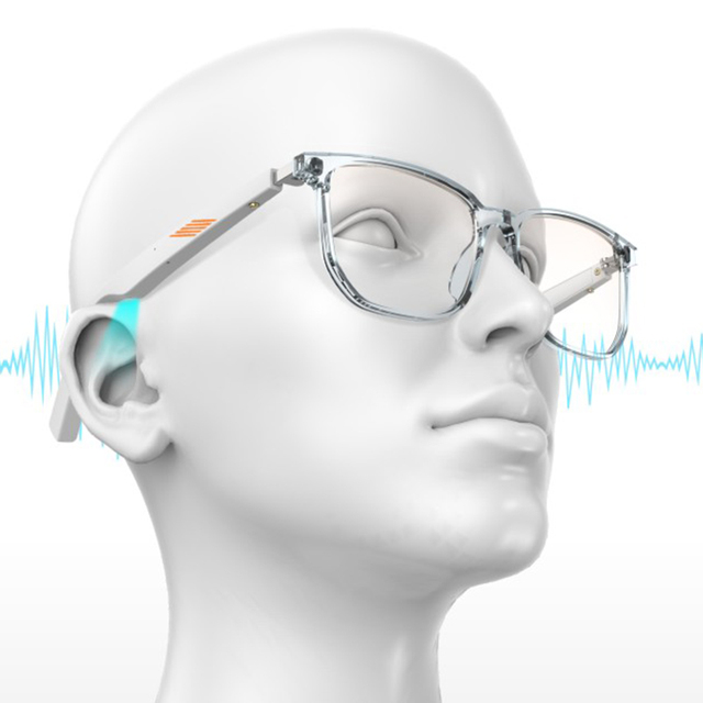 IPX7 Headphones Smart BT Glasses Wireless Bone Conduction Sunglasses H2-C
