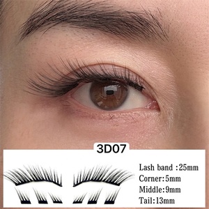 Nouvelle Arrivée 2026 <span class=keywords><strong>Cils</strong></span> Synthétiques Segmentés Magnétiques <span class=keywords><strong>Prix</strong></span> Usine Naturel 3D Noir Naturel Fait Main - Product Image 5