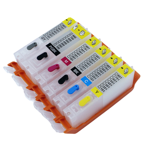 ตลับหมึกเติมได้ CLI-451 PGI-450 <span class=keywords><strong>6</strong></span>ชิ้นพร้อมชิปโค้งใช้ได้กับเครื่องพิมพ์ IP8740 MG7540 MG6340 <span class=keywords><strong>Canon</strong></span> - Product Image 5