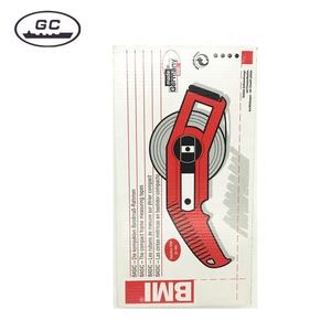 Fita Métrica de Aço Branco <span class=keywords><strong>BMI</strong></span> ou Richter com Diferentes Tamanhos para Medição - Product Image 3