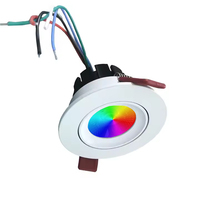 Benory 24v Tunable White Spot Dmx512 Decoder Rgbww Cct Gvs Knx Tuya Zigbee DALI DT8 Loxone Pwm Downlight LED encastré au plafond