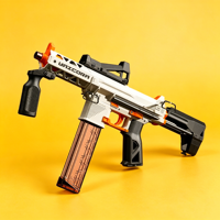 Juguete Electrónico KM9, Pistola Nerf de Alta Velocidad con Disparo Automático de Balas Blandas de Largo Alcance