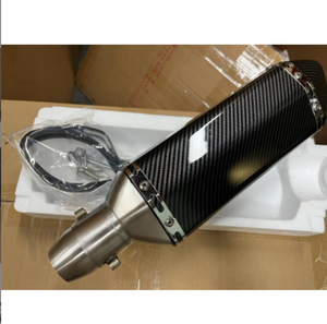 Vente en gros usine – Pot d'échappement <span class=keywords><strong>universel</strong></span> Akrapovic 51 mm en fibre de carbone pour moto, avec <span class=keywords><strong>DB</strong></span> <span class=keywords><strong>Killer</strong></span> modifié - Product Image 2