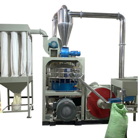Machine de broyage automatique de déchets de tuyaux en PVC |   Broyeur de déchets plastiques pour PE PP LDPE LLDPE |   Système de broyage du plastique
