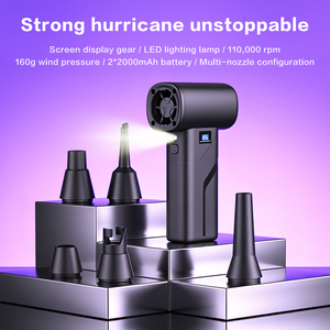 Hot Seller Rechargeable Electric Air Duster Mini Fan <b>Wireless</b> Air Blower for <b>PC</b> Keyboard Car - Product Image 2
