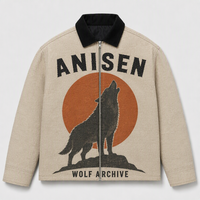 Vestes zippées personnalisées avec votre marque, vestes de créateur pour hommes grandes tailles, manteaux d'extérieur, vêtements streetwear pour hommes, blousons bomber