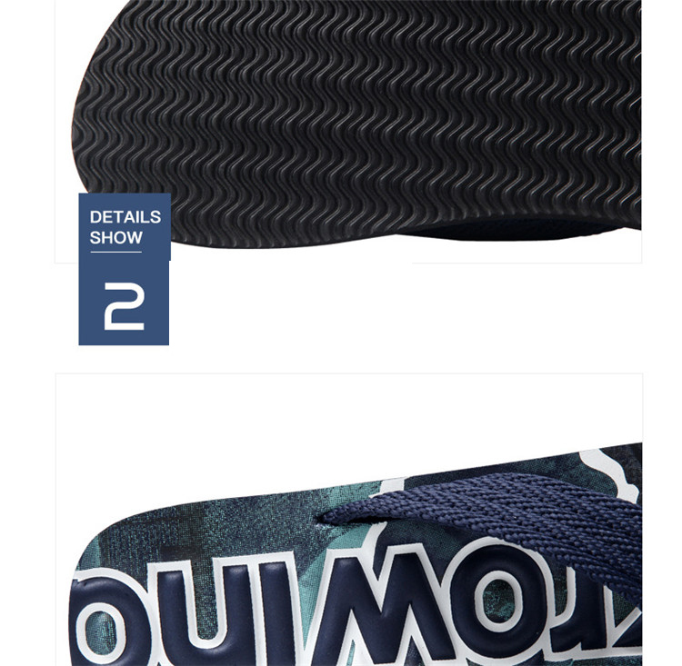 2021 Good Price Printed Mens Slippers Wholesale Outdoor Indoor Summer Beach Casual Non-slip Sandals Shoes Men Flip Flops