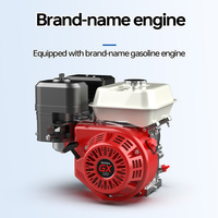 Boden-Zementrückstands-Entfernungsmaschine 19 Klingen Kettenantrieb Bodenschaber-Maschine Benzin-Diesel-Motor
