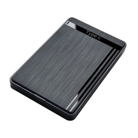 Custodia Mobile per HDD SATA da 2,5 Pollici USB 3.0 Tipo C Box Esterno Portatile per Hard Disk SSD SATA 3.0 USB3.0 da 2,5" Tipo-C