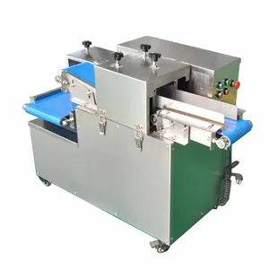 High Capacity Automatic Fresh Pork Meat Strip Cutting Slicer Dicing Dicer Machine