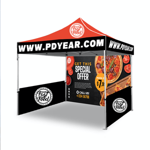 เต็นท์ศาลากลางแจ้งพับได้10x10พร้อมผนั<span class=keywords><strong>ง</strong></span>สำหรับ<span class=keywords><strong>ง</strong></span>านแสดงสินค้ากรอบอลูมิเนียมทนทาน3ม. <span class=keywords><strong>X</strong></span> 3ม. โลโก้ผลิตตามสั่ง - Product Image 4