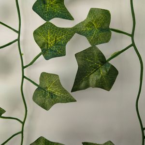 200 cm esthétique en plastique <span class=keywords><strong>lierre</strong></span> guirlande suspendus fausses feuilles pour jardin mariage balcon fête décoration murale pour chambres - Product Image 3