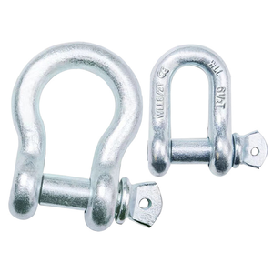 Nuevas Grilletes de Anclaje Omega Tipo Perno de Alta Resistencia de 100 Toneladas G209, Grilletes de Remolque en Forma de D de 8.5t para Uso en Restaurantes - Product Image 1