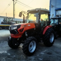 Tracteurs Tavol 2024 certifiés CE, moteur Euro5, climatisation, 4 roues motrices, 50 ch, 60 ch, 70 ch, tracteurs pour l'agriculture, personnalisables