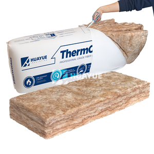 Paneles Aislantes de Lana de Vidrio Ecológicos Color Marrón <span class=keywords><strong>para</strong></span> <span class=keywords><strong>Paredes</strong></span> y Techos de Casas, Uso Exterior en Dormitorios, R2.0-R7.0, 170 mm de Espesor - Product Image 5