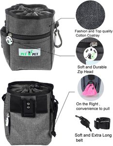 Dispenser Porta Sacchetti Igenici per Cani in Cotone Ecologico Personalizzabile, Senza Profumo, per Rifiuti di Animali Domestici, Mani Libere, Eco-Friendly - Product Image 3