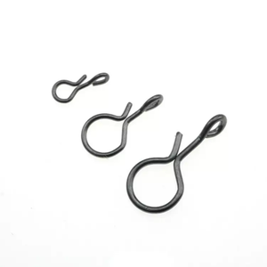 Güvenli kilit ve <span class=keywords><strong>Snap</strong></span> ile sinekler ve kanca Lures için balıkçılık için paslanmaz çelik hızlı değişim döner - Product Image 3