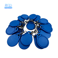 Llavero RFID de 125kHz LF, Llavero ABS para Control de Asistencia de Personal, Control de Acceso a Puertas, Sistema de Gestión de Membresías de Hotel