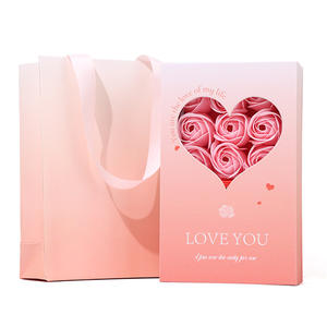 Caja de Embalaje de Joyería de Papel Rectangular, Caja de Almacenamiento para el Día de San Valentín para Pendientes, Collar, Pulsera, Caja de Regalo Moderna y Elegante - Product Image 5