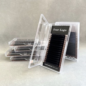 <span class=keywords><strong>ESSI</strong></span> LASH Unique Longueur 6-30 MM Extension de Cils Volume Russe Professionnelle Naturelle Courbe C Plateau - Product Image 3