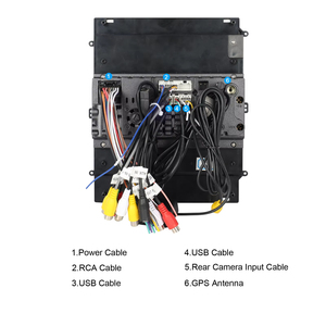 Radio para Auto Podofo de 9.7 Pulgadas, 6+128G, Pantalla Táctil Vertical Estilo Tesla, Estéreo para Auto, CarPlay Inalámbrico, Android Auto, BT/WiFi/GPS/FM/RDS - Product Image 4