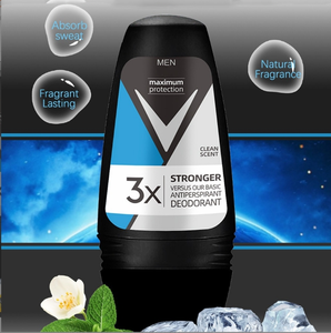 Lozione Anti-sudore per profumo a lunga durata da uomo da 50ml con bottiglia di plastica liquida traspirante rinfrescante per parrucche arrossiscono - Product Image 2