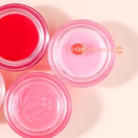 Pelembab Bibir Vegan Vitamin C Label Pribadi, Chapstick, Masker Bibir untuk Menutrisi dan Melembapkan