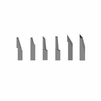 Lames oscillantes Ecocam Cutter, couteau vibrant, lame à vibration numérique CNC E12 E25 E85 W30 W38 W60 10PCS/LOT E87 E92