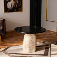 Table Basse Scandinave de Luxe OEM ODM pour Salon, Table d'Appoint en Marbre pour Canapé, Mobilier de Maison Moderne