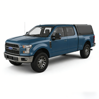 Hard-top en aluminium étanche et verrouillable sans perçage pour Isuzu Ranger Pickup, couvre-benne haute, auvent et couvre-benne de camion