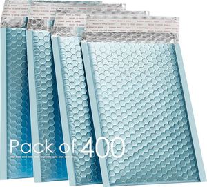 Sobres Acolchados de Burbujas de Polietileno de 90 g/m², Autosellables, para Envíos, Bolsas para Accesorios para el Cabello, con Espuma Protectora - Product Image 5