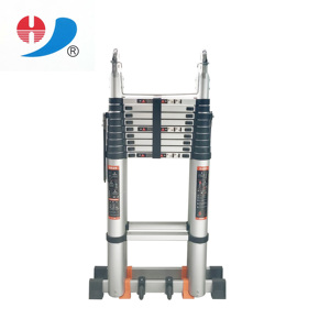 Échelle télescopique multifonctionnelle en aluminium de 4,1 m, style design moderne, <span class=keywords><strong>marches</strong></span> combinées pour usages variés - Product Image 1