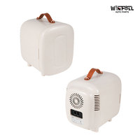 Mini Refrigerador Eléctrico de 4L, Enfriador y Calentador, Bajo Consumo 20W, Descongelación Automática, Portátil, para Uso en Exteriores, Dormitorios, Hogar y Oficina, Ahorro de Energía