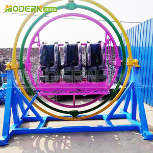 Atracción de Anillo Espacial de Fibra de Vidrio para Niños, Uso en Interiores y Exteriores, Equipo de Parque de Diversiones para Centros Comerciales, Carnavales y Parques Infantiles - Product Image 5