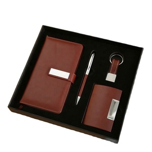 Executive <b>Notebook</b> & Pen Gift <b>Set</b>: Branded Corporate Gifts for Meetings & Events - Product Image 2