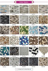 Pas cher Nature Granit Marbre Pierre De Galets De Haute Qualité <span class=keywords><strong>Mosaïque</strong></span> - Product Image 5