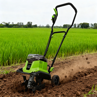 Motoculteur électrique VERTAK 36V Li-Ion 4.0Ah, largeur de travail 280 mm, haute productivité, ameublisseur de sol, usage domestique